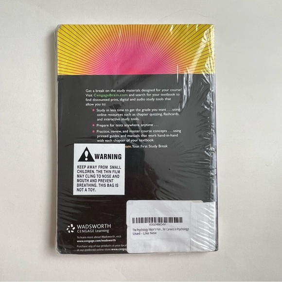 The Psychology Major’s Handbook by Tara L. Paperback 3rd Edition - Picture 2 of 2